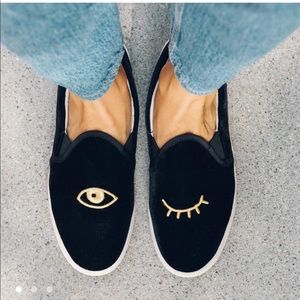 Soludos Wink Embroidered Slip On